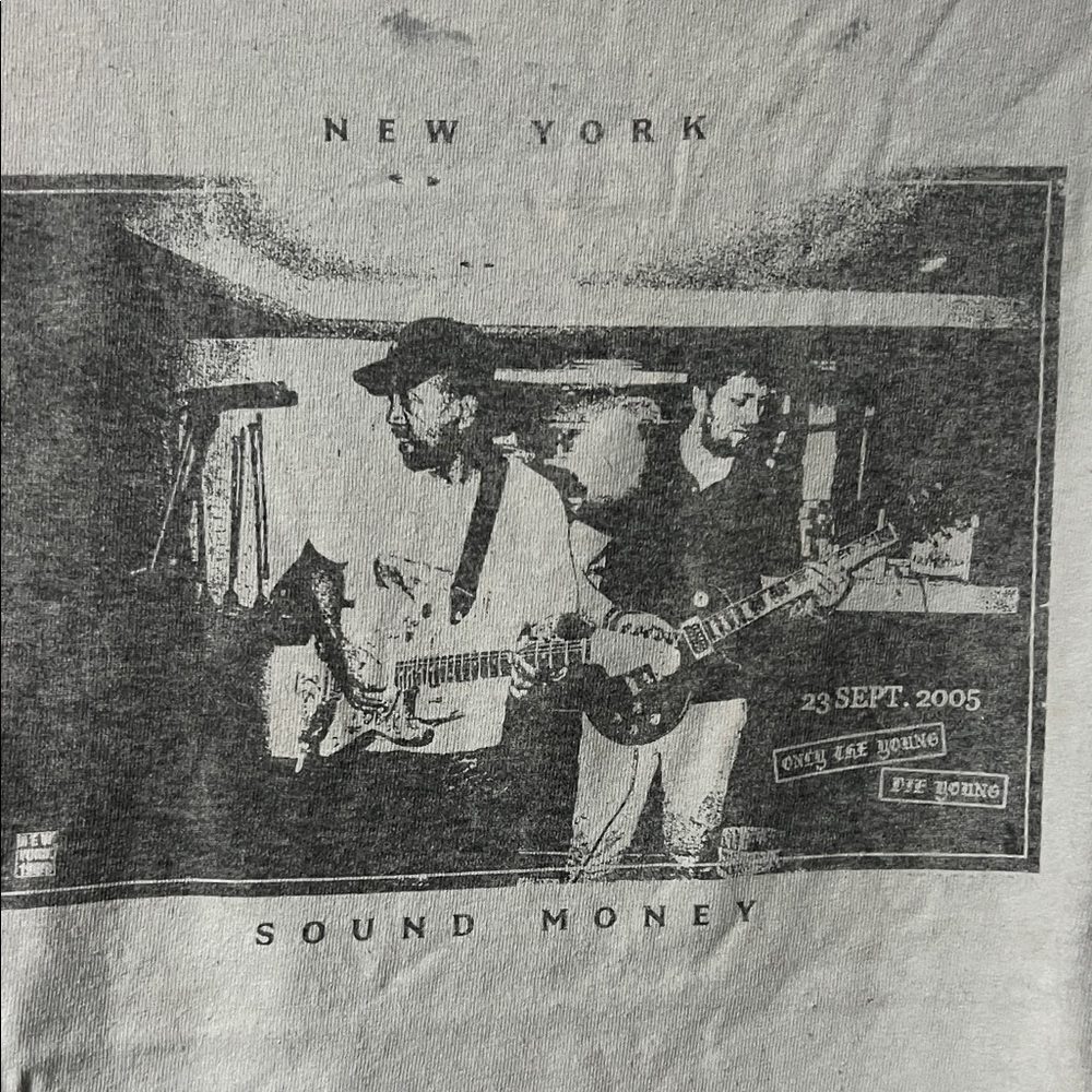 John galt Brandy Melville Off-White Graphic Tee - Picture 4 of 9